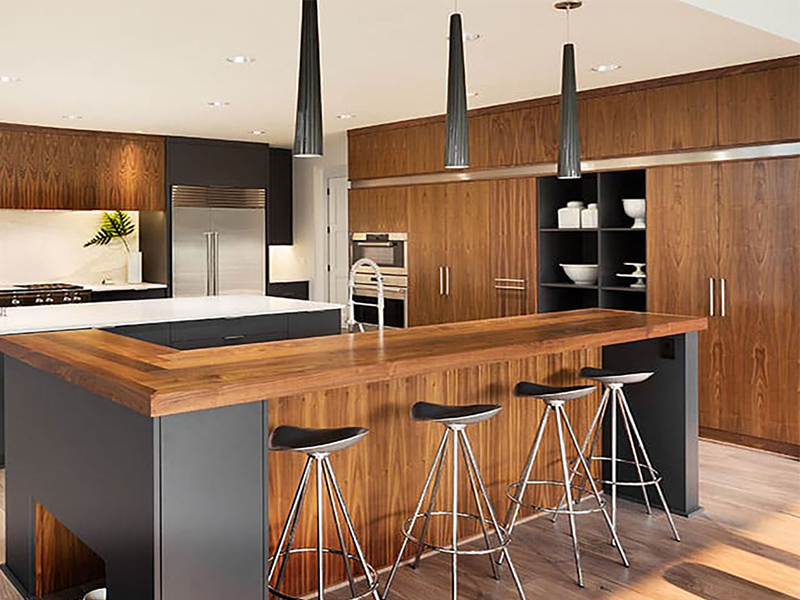 انواع کابینت چوبی